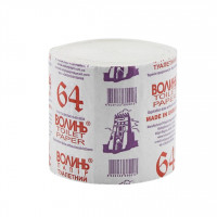 Туалетная бумага "Волынь" 64м, 8шт/сп, 48шт/уп