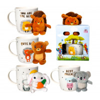 Чашка 040-01-103 Мягкая игрушка 400мл