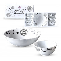 Набор салатников 30056-15018 Абстракция 7шт.(1шт-8',6шт-4,5')