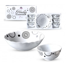 Набір салатників 30056-15018 Абстракція 7шт.(1шт-8',6шт-4,5') Набір салатників 30056-15018 Абстракція 7шт.(1шт-8',6шт-4,5')