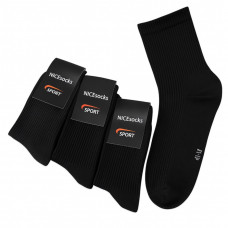 Носки женские ЧЕРНЫЕ 36-40р. (10шт) В701