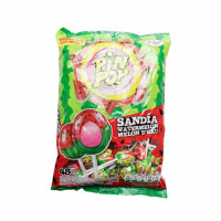 Льодяник з жуйкою Pin Pop КАВУН 16г, 48шт/уп, 768шт/ящ 7702174077286