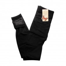 Лосины женские в рубчик теплые