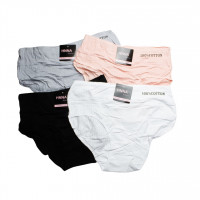 Трусы женские однотонные 56/60 (12шт) 6472