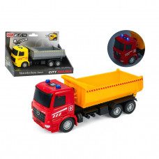 Стройтехника 6716 мет.,инерц.,самосвал,1:50,рух.детали,резин.колеса,2цвета,муз.,свет,бат.,кор.,20,5-