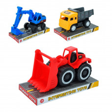 Стройтехника DY235-17 подвижные детали, 3 вида, блест., 20-11-9 см.