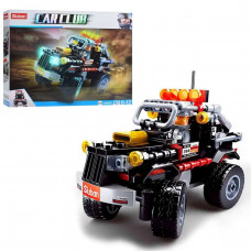 Конструктор SLUBAN M38-B0621 "Fire": джип, фигурка, 58 дет.