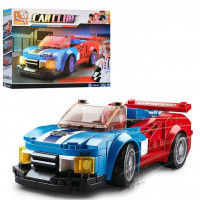 Конструктор SLUBAN M38-B0633E "Car Club": машина, фігурка, 164 дет.