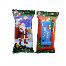 САХАРКИ ГЛАЗУРОВАННЫЕ ВАФЕЛЬНЫЕ С НОВЫМ ГОДОМ 3,0 кг ВК901