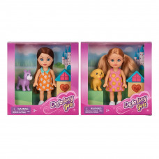 Кукла DEFA 8808 собака, 2 вида, кор., 15-14-4,5см.