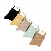 Носки женские махра ассорти ОДНОТОННЫЕ 36-40р. (10шт) 530-MIX