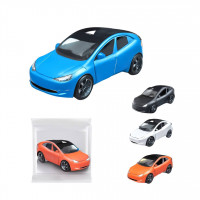 Машина 555-1-2 инерц, 13см, открывается дверь и багажник, 2 вида/микс цветов, в пак.,12-16-4,5см