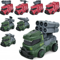 Машина SY713-39LX инерц., 8 видов (4 вида-военные, 4 вида-пожарные), кул., 8-6-5 см.