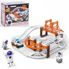 Трек 888-72 космодром, машинка, фигурка, бат., кор., 21-18-6,5см.