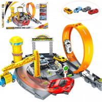 Трек P872-A  оберт 360, машинка 4 шт., кран, заправка, кор, 46-27-9 см.