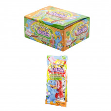 Желе джем + драже Зубная паста и щетка 2в1 12гр 30шт/бл 600шт/ящ