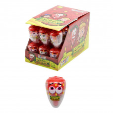 Леденец + стреляющий сахар Клубника 7гр 30шт/бл 360шт/ящ