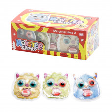 Мармелад Монстер Канди Ужасные Сладости (глаза, зубы) 7,5гр 30шт/бл 600шт/ящ