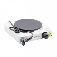 Електроплита  дискова настільна одноконфоркова 1000Вт (21*7,5*21)см біла №JX-1010A (шт.)