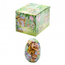 Шоколадное яйцо 25г Zoo с сюрпризом (24шт) 144шт/ящ