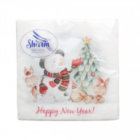 Салфетка 33/33 2-слойная НОВОГОДНЯЯ №9 (20шт)