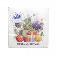 Серветка 33/33 2-шаровий НОВОРІЧНІ №12  (20шт)