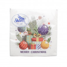 Салфетка 33/33 2-слойная НОВОГОДНЯЯ №12 (20шт)