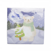 Салфетка 33/33 2-слойная НОВОГОДНЯЯ №14 (20шт)