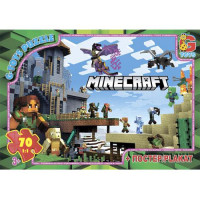 Пазли MC785 ТМ "G-Toys" із серії "Minecraft" (Майнкрафт), 70 ел.