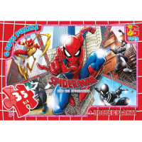 Пазлы SM886 ТМ "G-Toys" из серии "Человек-паук", 35 эл.