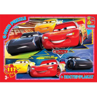 Пазли Z10198 ТМ "G-Toys" із серії "Тачки", 117 елементів