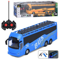 Автобус 197-5-6 радик., акум, 30см, 1:24, светло, резин. колеса,USB заряд.,2 цвета,в кор.,43-13-10см