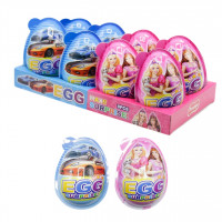 Шоколадні яйця "Джой" Maxxxi egg surprise хлопчик/дівчинка 12г, 8шт/бл, 32шт/ящ   8680945419956