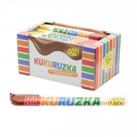 Трубочка КУКУРУЗКА з шоколадною начинкою 15гр 30шт/уп
