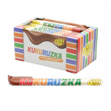 Трубочка КУКУРУЗКА з шоколадною начинкою 15гр 30шт/уп