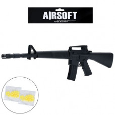 Автомат 223-A1 пластиковые шары, кул., 63-18-4 см.