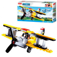 Конструктор SLUBAN M38-B0667B "Авиация": самолет, фигурка, 120 дет. Конструктор SLUBAN M38-B0667B "Авиация": самолет, фигурка, 120 дет.