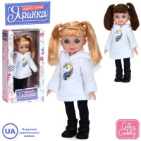 Лялька M 6171 I UA Яринка, пісні, 2 види, муз. (укр), бат.(табл.), кор., 15-29-7 см.