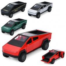 Машина 555-4-5 инерц., резиновые колеса, 2 вида/микс цветов, кул., 11-15-5,5см.