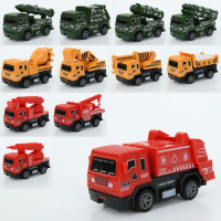 Машина 668A-5-6-7-8 инерц., подвижные детали, 16 видов, кул., 12-9-4 см.