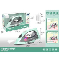 Утюг A1016-2 21см, звук, свет, пара/дым, на бат-ке, в кор-ке, 27,5-16,5-11,5см