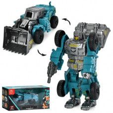 Трансформер 908-7D-8D робот+стройтехника, оружие, 2 вида, корр., 26-12,5-10,5см.