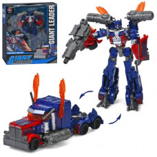 Трансформер HD83 робот+трейлер, кор., 24-28-10 см.