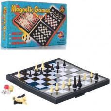 Шахматы 3831 3 в 1, корр., 20,5-11-3 см