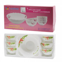 Набор Салатников BB 405 7пр стеклокерам орхидея 7013100000