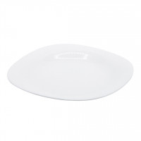 Тарелка WHITE №8,5 мелкая КВАДРАТ 031085