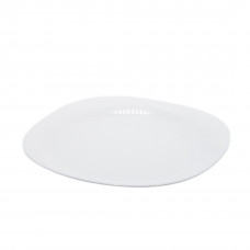 Тарілка WHITE №11 мілка КВАДРАТ 031110