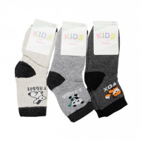 Носки детские мальчик мульт-герои махра 5-8р. 12шт/уп 651