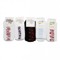 Носки женские Вышиванка стрейч 36-40р. 5шт/уп 770