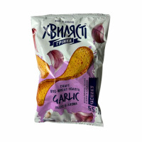 Сухарі-грінки житньо-пшеничні зі смаком Часнику п/б 55 г 15шт/уп